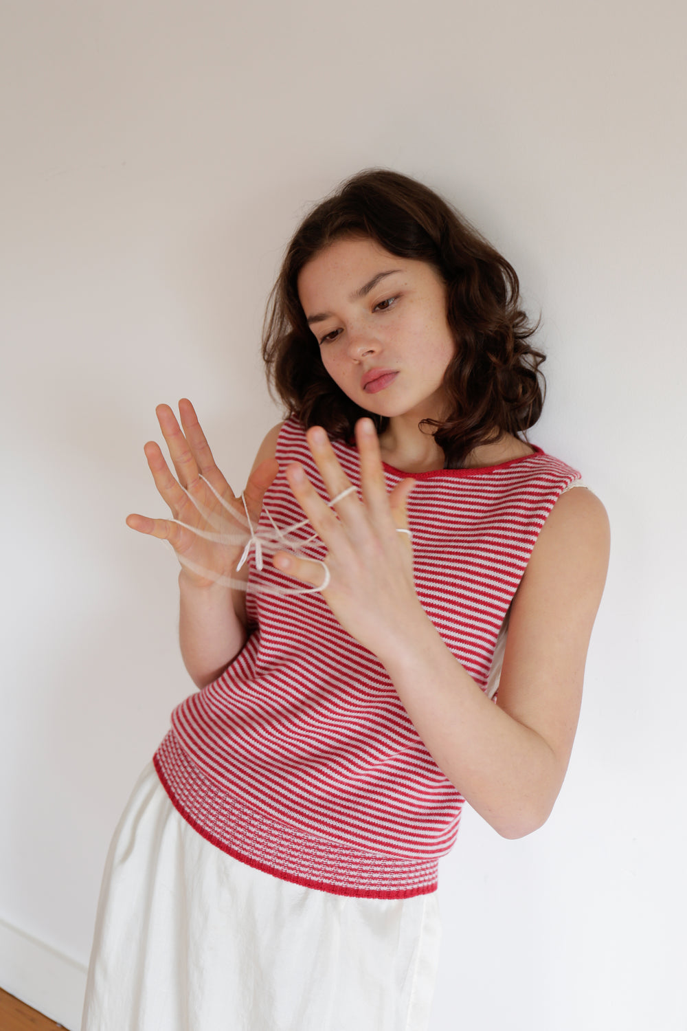 Striped Star Vest - Francie