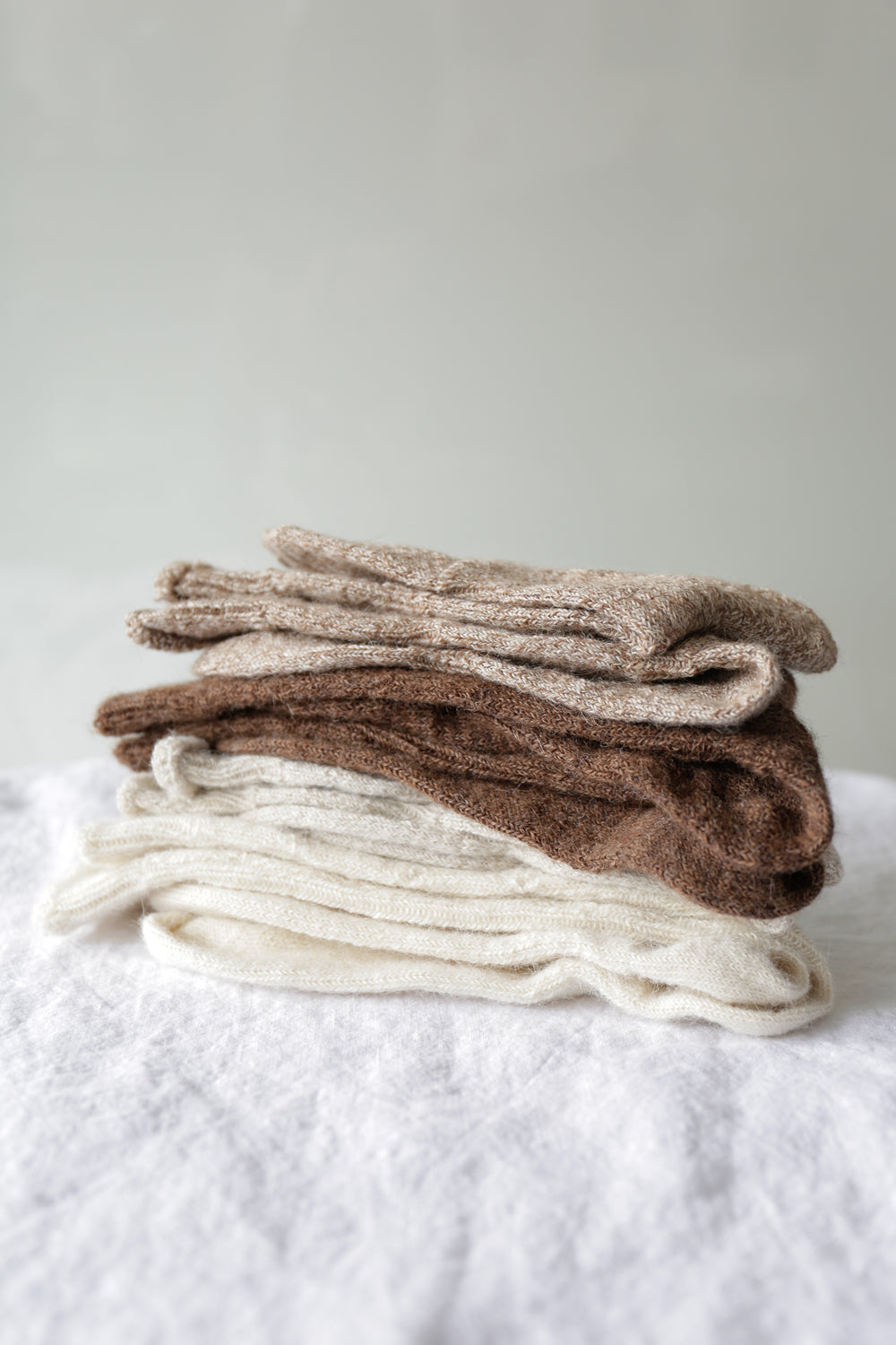 Alpaca & Linen Wool Socks