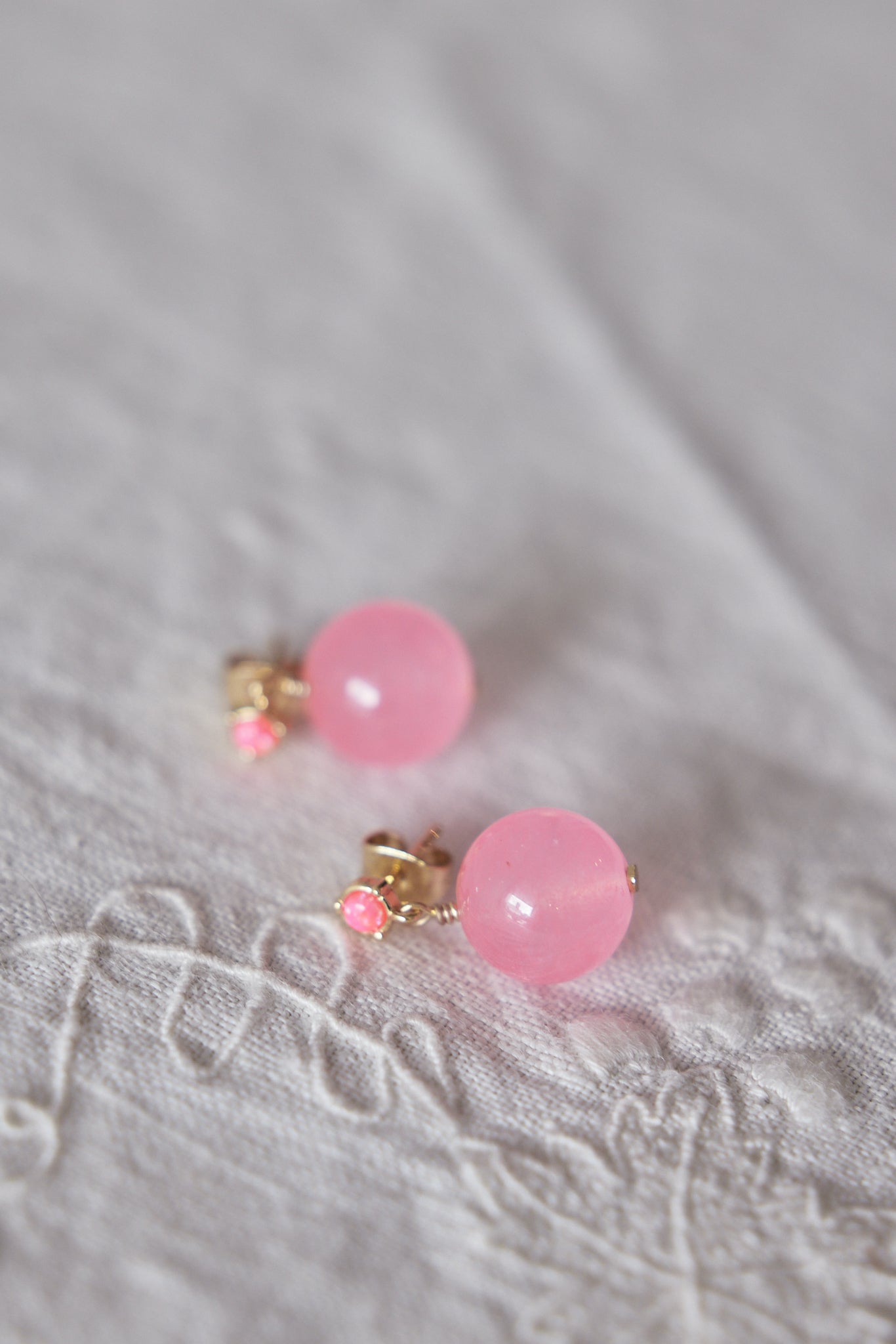 
                  
                    Pink Bubbles Earrings
                  
                
