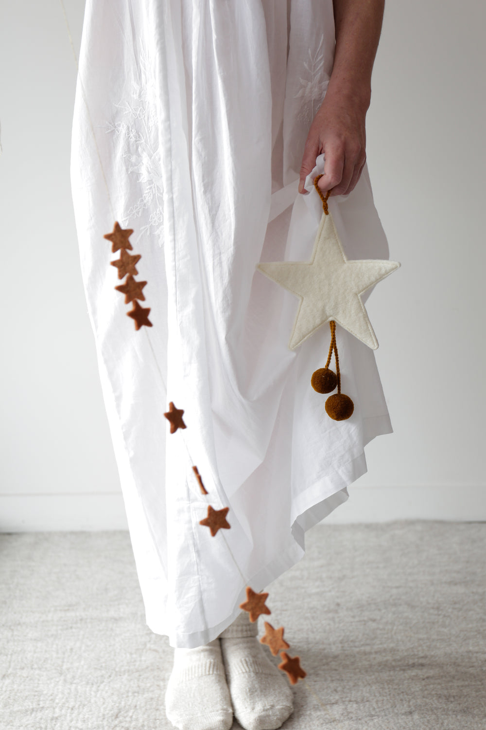 Christmas Star Garland
