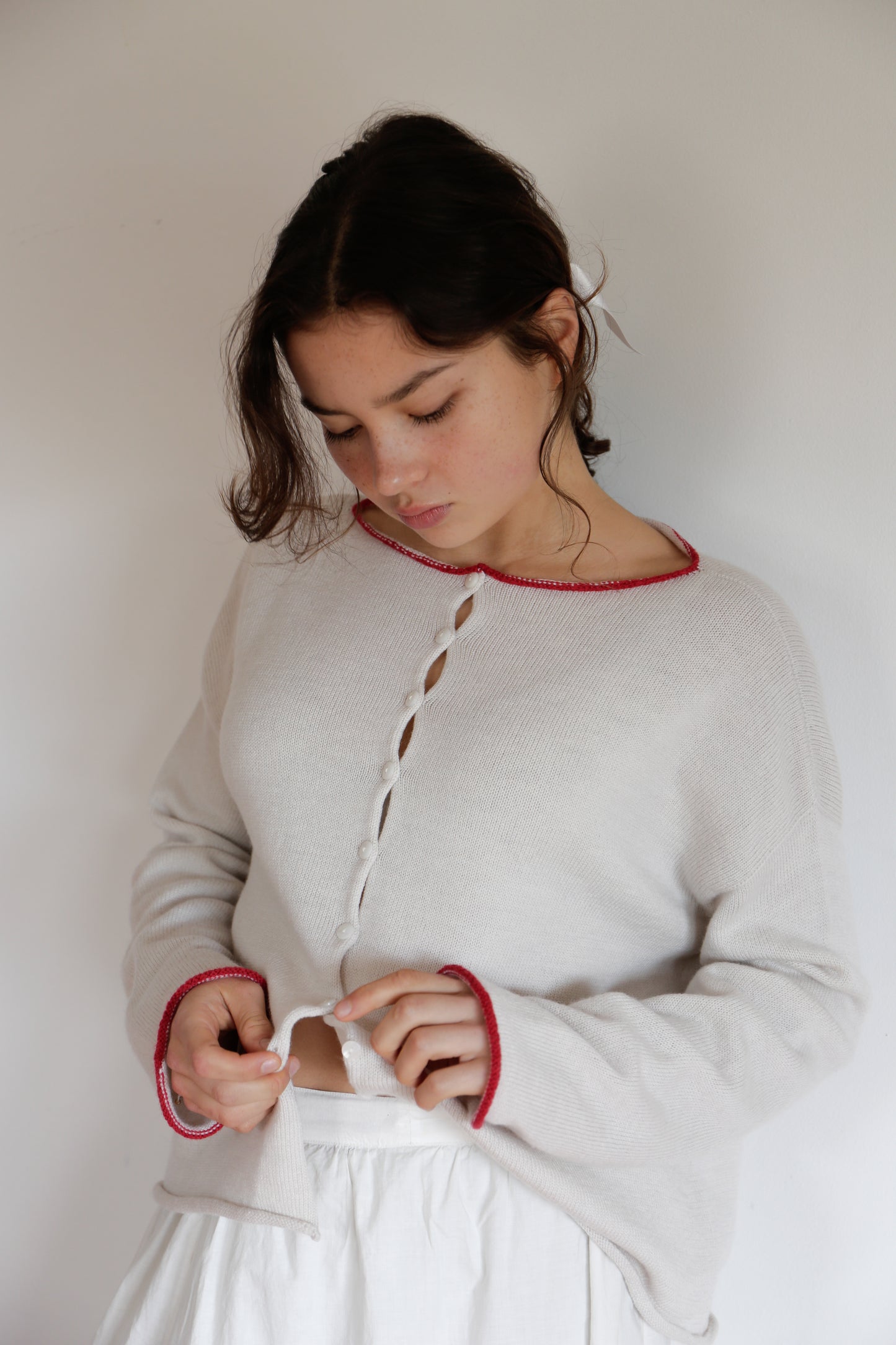 
                  
                    Doll’s Trimmed Reversible Cardigan - Francie
                  
                