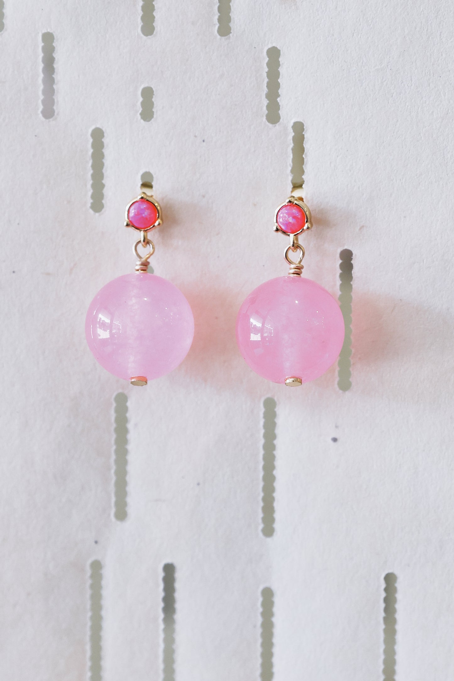 
                  
                    Pink Bubbles Earrings
                  
                