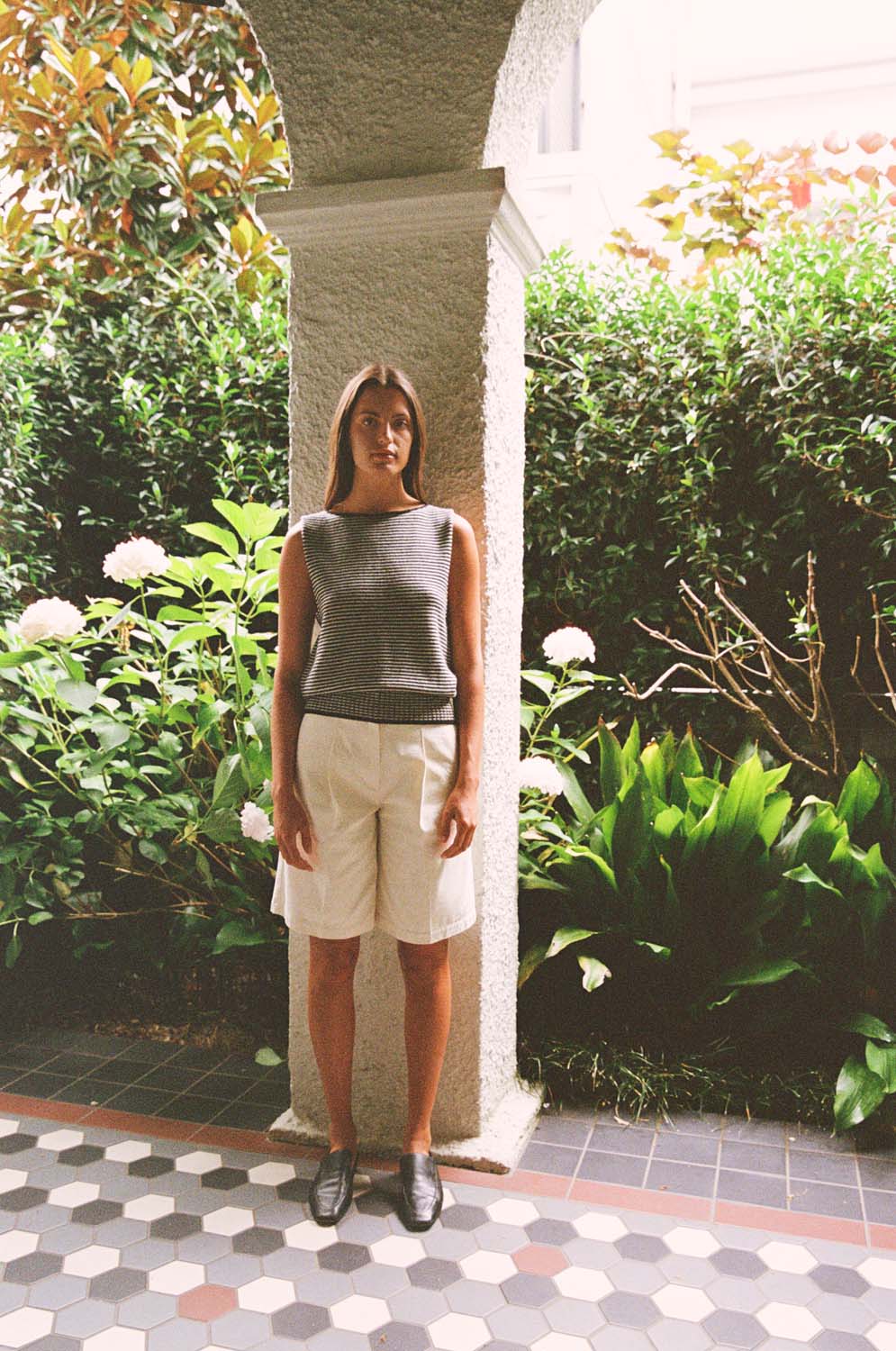 Striped Star Vest - Francie
