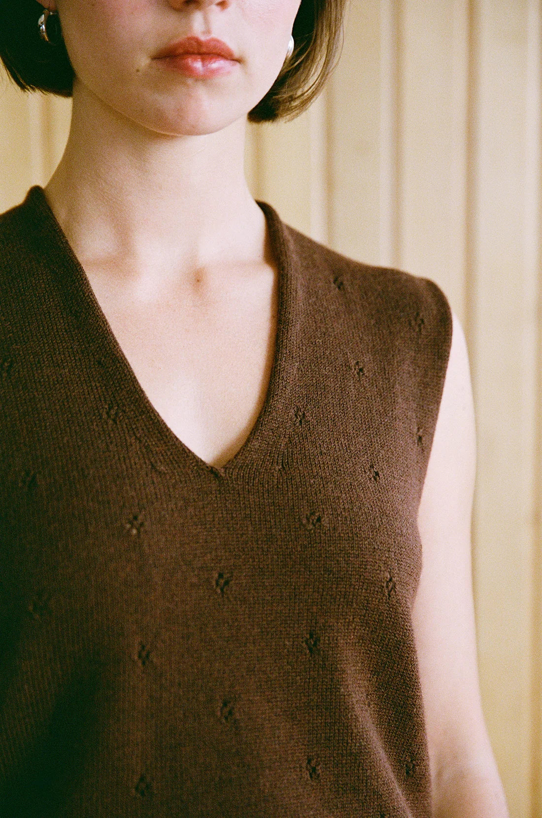 
                  
                    Glimmer Lace Vest - Francie
                  
                